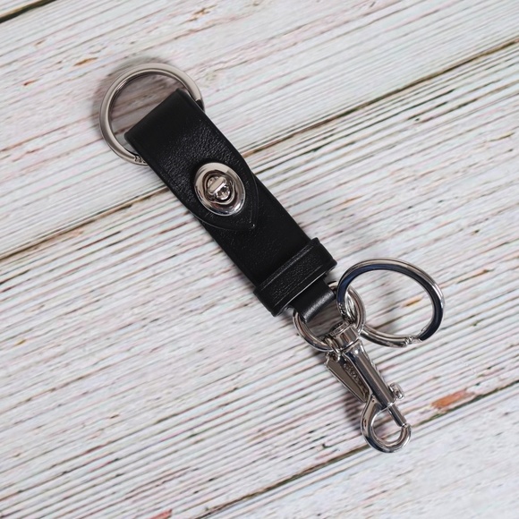 NWT Coach Boxed Card Case & Key Charm Gift Set - Picture 7 of 8